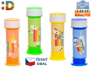 Obrázek z Bublifuk Déčko 50ml 4druhy (36) 